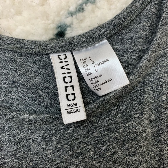 ✨5 FOR $25✨  H&M Gray Tank Dress - Picture 5 of 8